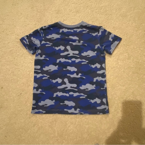 Champion Blue Camouflage Youth Medium T-shirt - Picture 4 of 5